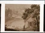Acquerello con paesaggio 1819
