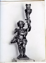 Angelo portatorcia, bronzo