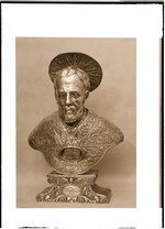Busto reliquiario di S. Filippo Neri in argento