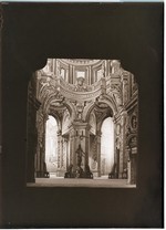 Da un disegno del Juvarra, teatrino, Torino, Mostra del Barocco 1937