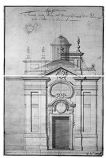 Facciata della chiesa dell'Arciconfraternita della Croce a Chieri