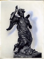 Statua in bronzo di angelo