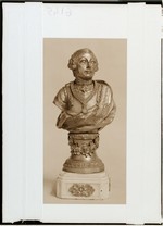 Busto di bronzo dorato di Vittorio Amedeo III