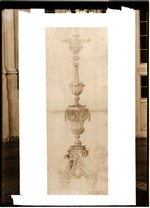 ARGENTERIE [Boucheron,  disegno per candelabro]