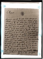 Lettera della marchesa di Stato