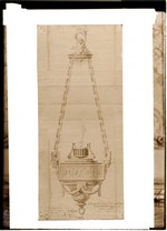 ARGENTERIE [Boucheron, disegno per lampada votiva]