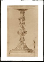 ARGENTERIE [Boucheron, disegno per candeliere]